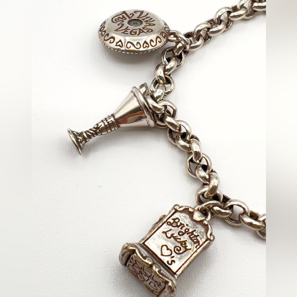BRIGHTON Jewelry Las Vegas Nevada Casino Charm Bracelet 9” - Picture 8 of 10